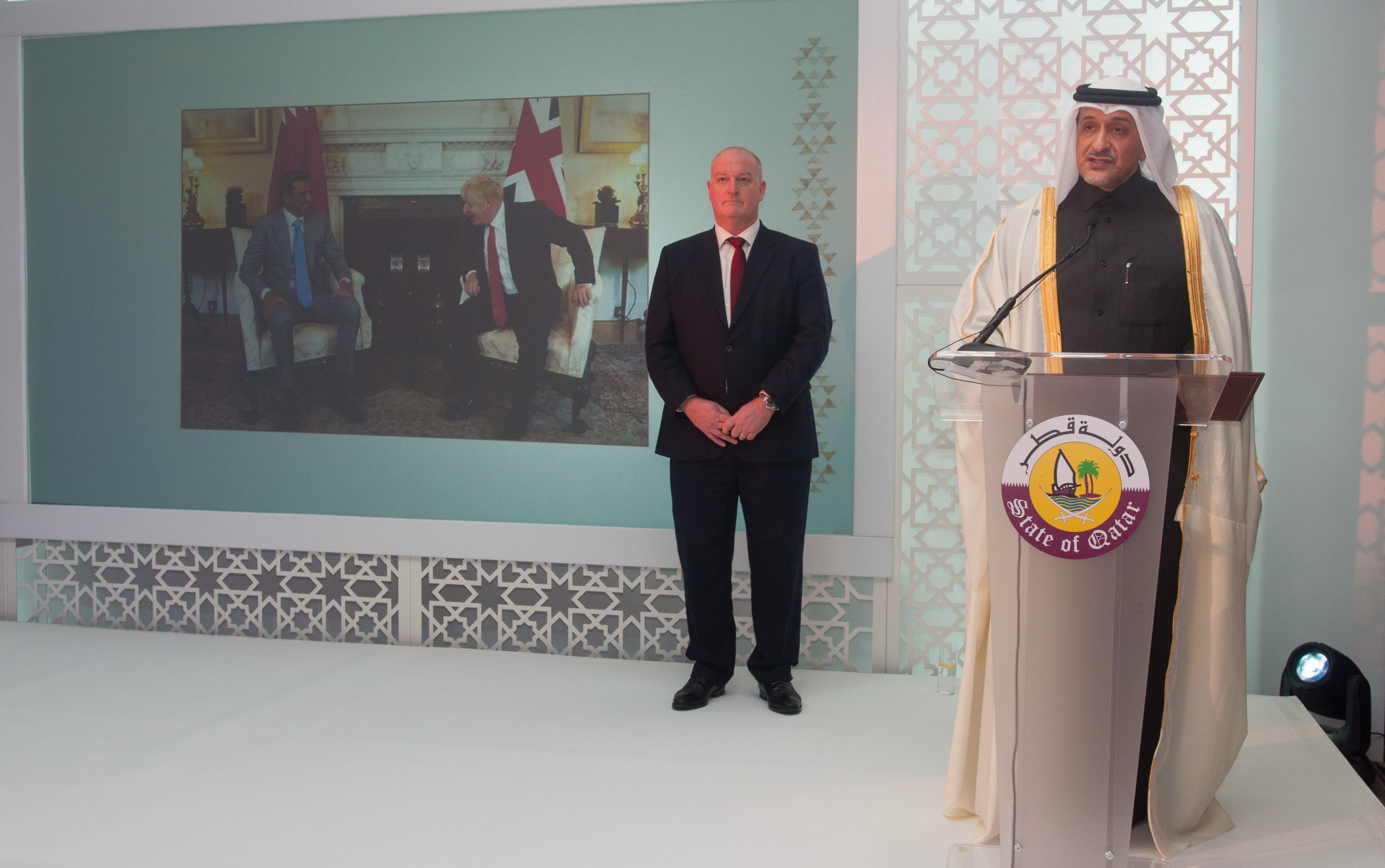 His Excellency Mr Yousef Ali Al-Khater - Qatar National Day 2019 His Excellency Mr Yousef Ali Al-Khater - Qatar National Day 2019
